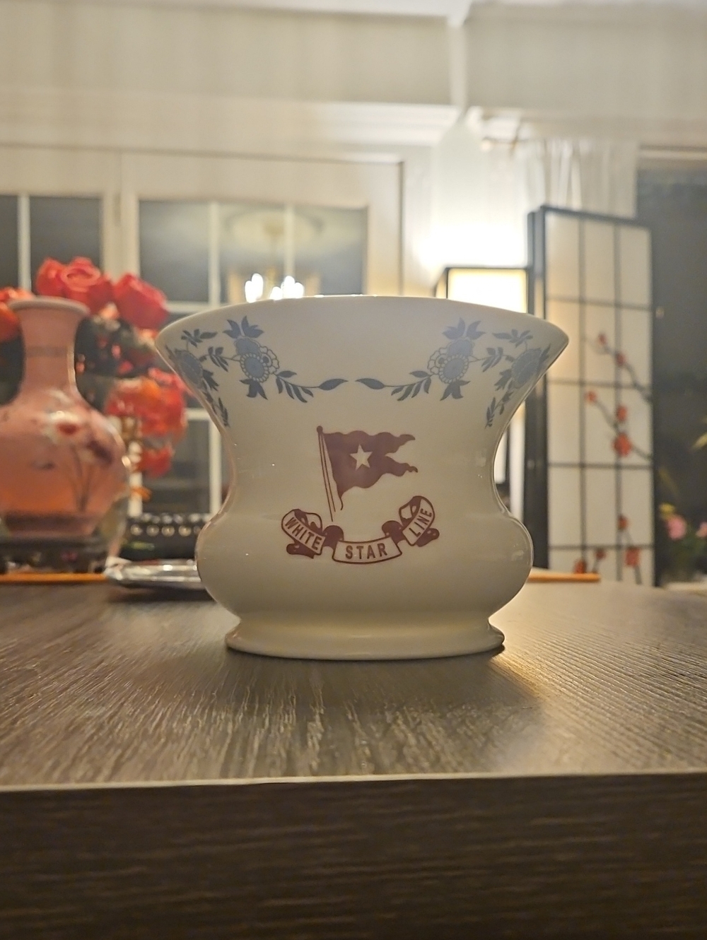 Titanic White Star Line Porcelain Decorative Bowl
